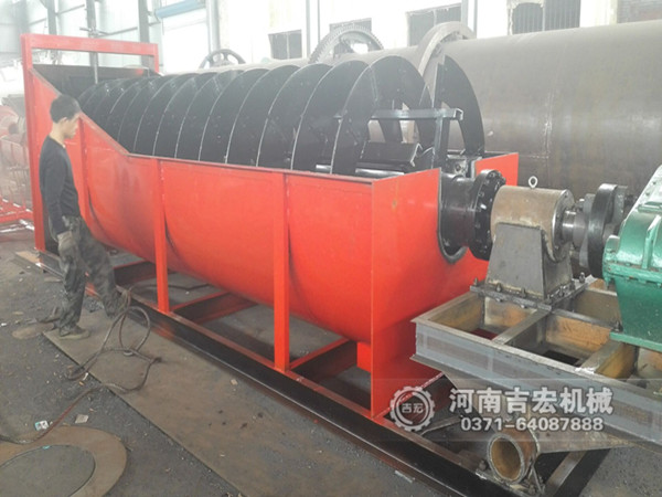 螺旋洗石機、移動輸送機發往東北